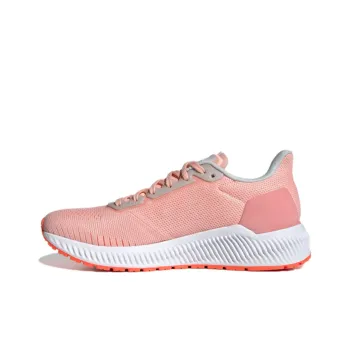 Adidas Solar Ride Slip-Resistant Low-Top Running Shoes Women's Pink Orange