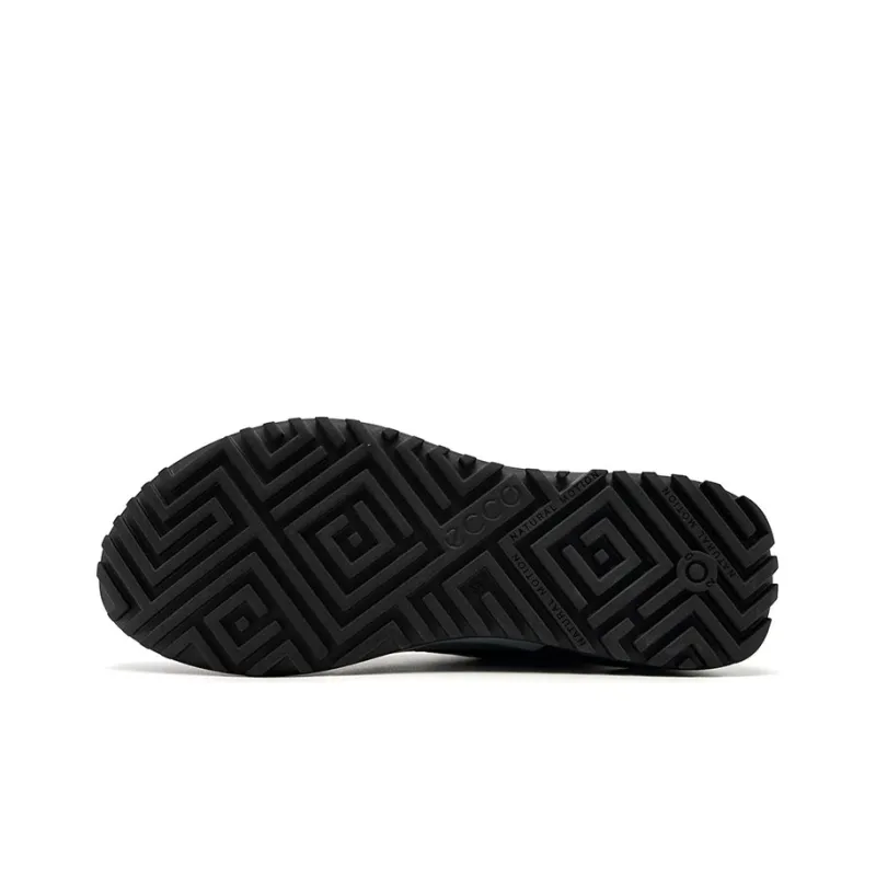 Ecco Cushioned Wear-Resistant Water-Resistant Low-Top Running Shoes Women's Black-4