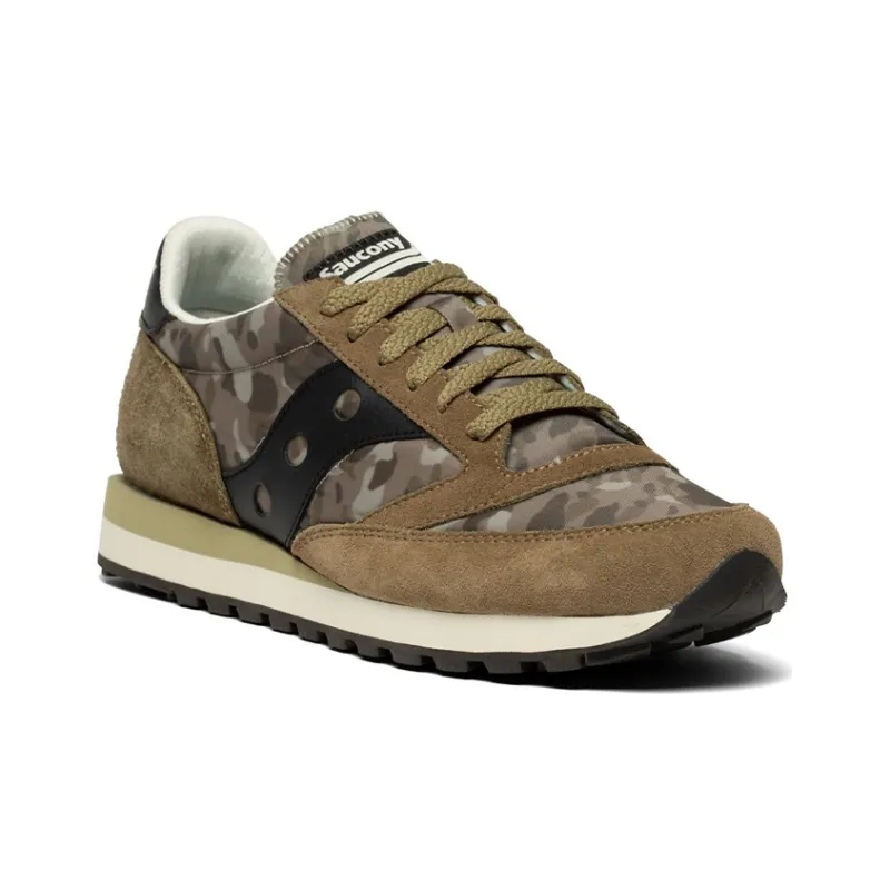 Saucony Jazz 81 Running Shoes Unisex Low-Top Brown/Black-2