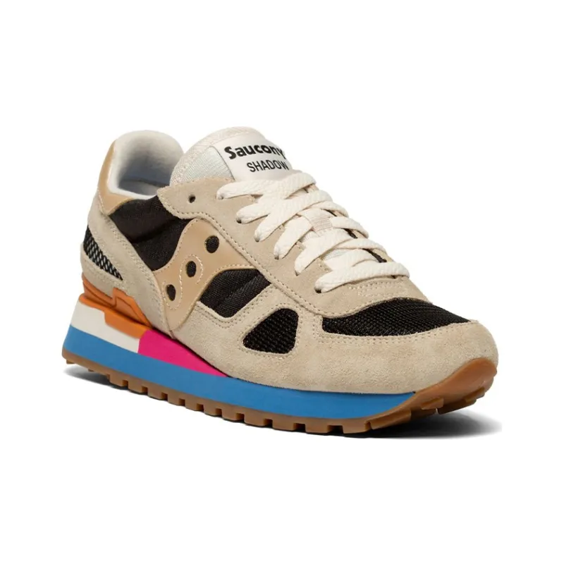 Saucony Shadow Original Original Low-Top Retro Running Shoes Women's Khaki Standard M-2