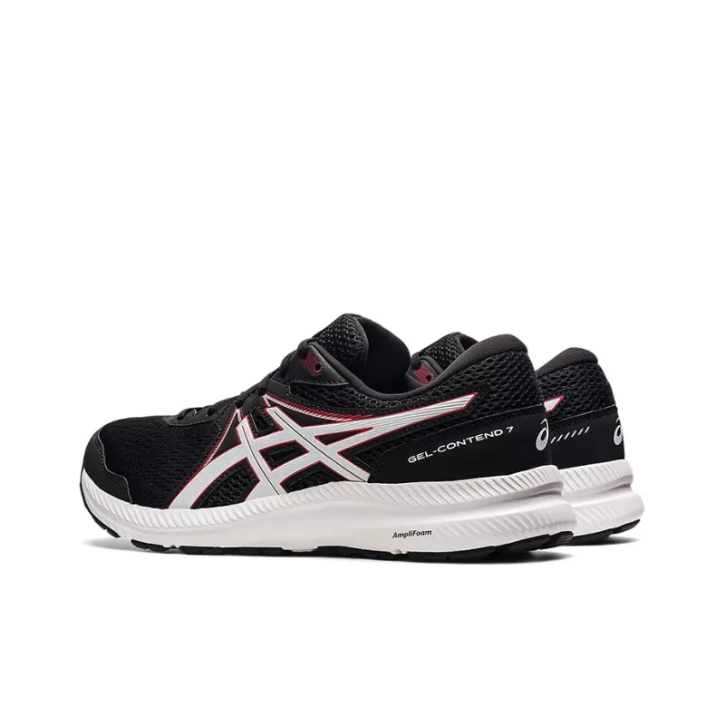 Asics Gel Contend 7 4E Wide 'Black Electric Red'-3