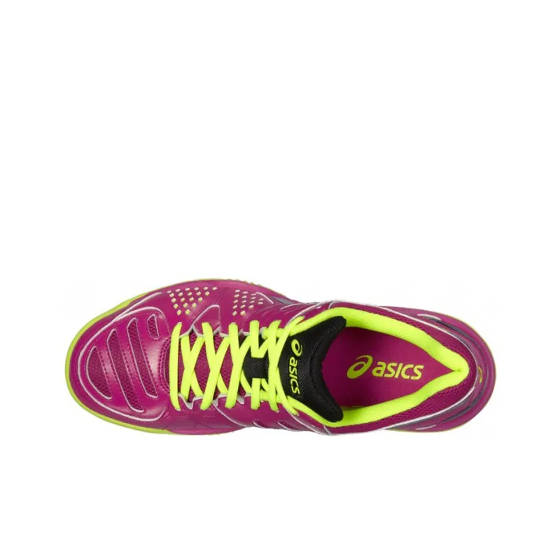 Asics Gel-Padel Pro 2 SG Anti-Slip Wear-Resistant Low-Top Running Shoes Women's Fuchsia-3