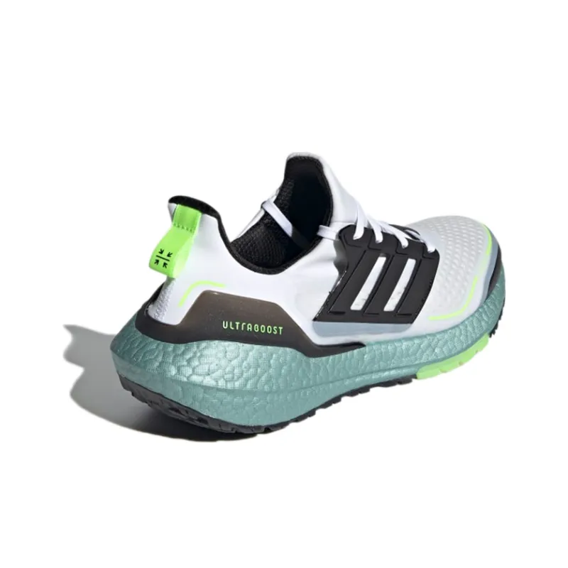 Adidas Ultra Boost 21 Cold.Rdy White Signal Green-3
