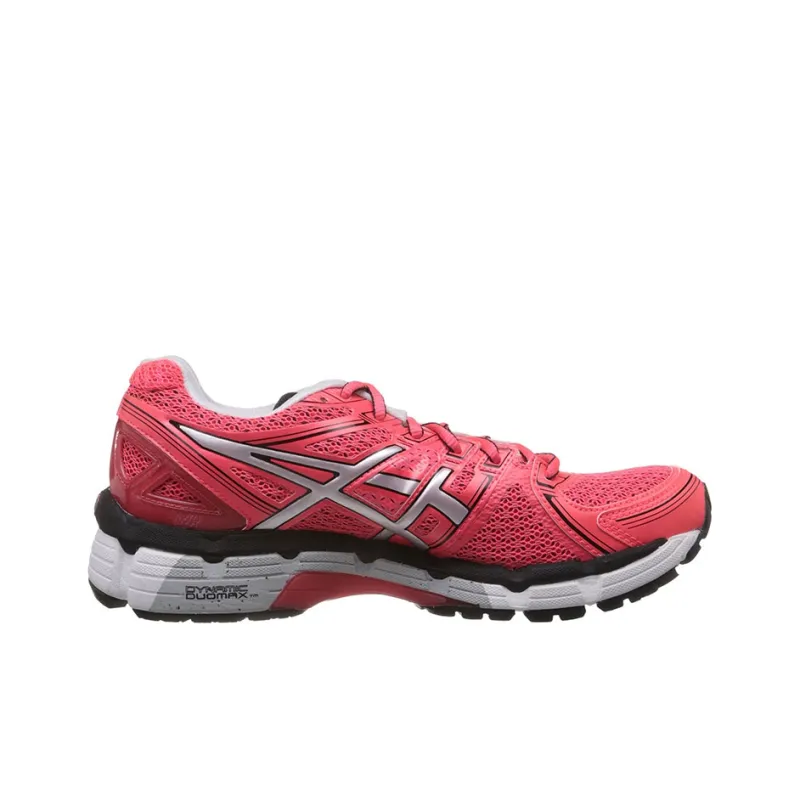 Asics Gel-Kayano 19 Low-Top Running Shoes Women's Pink Silver-1