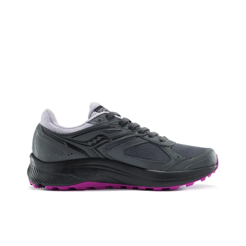 Saucony Cohesion 14 Cushioning Anti-Slip And Wear-Resistant Support Low-Top Casual Running Shoes Women's Carbon Gray-1