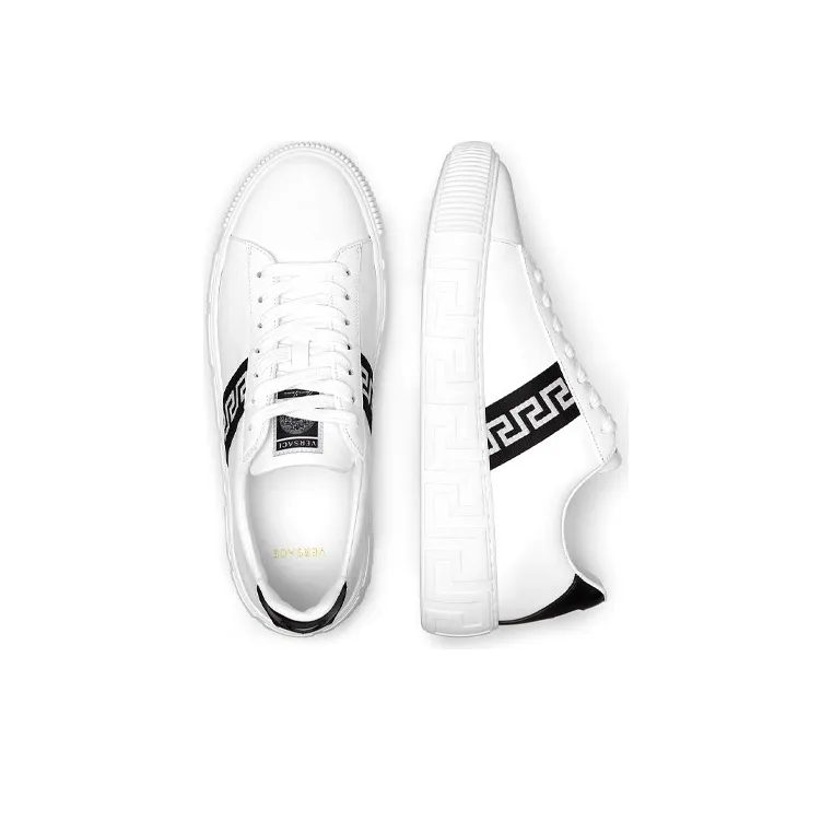 VERSACE Greca White Black-2