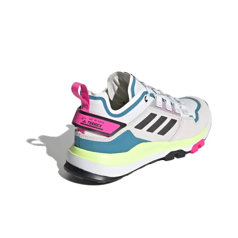 Adidas Terrex Hikster Low Breathable Low-Top Trekking Shoes Women's White Blue-3