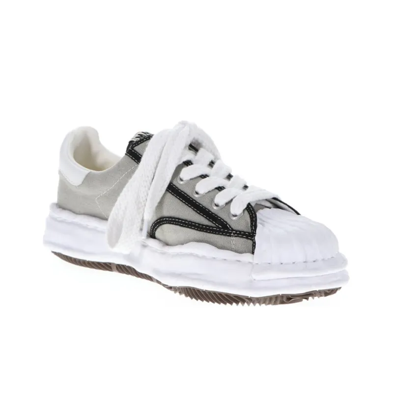 MIHARA YASUHIRO Blakey Low Top Stylish Skateboarding Shoes Unisex Gray White-2
