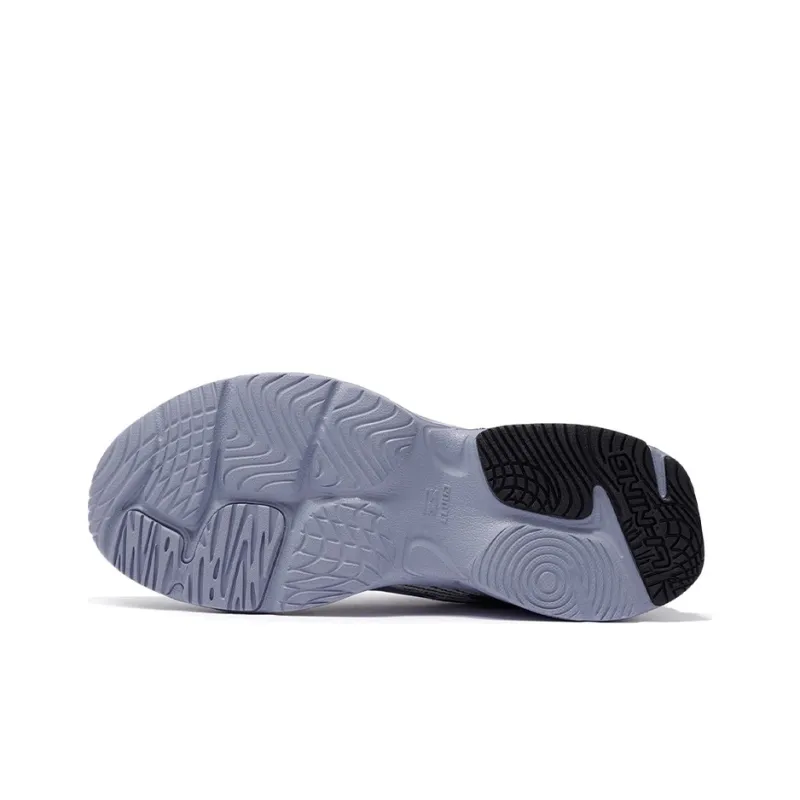 LiNing Meteor Cushioning, Slip Resistant, Abrasion Resistant, Rebound Low Top Casual Shoes Men's White Blue-3
