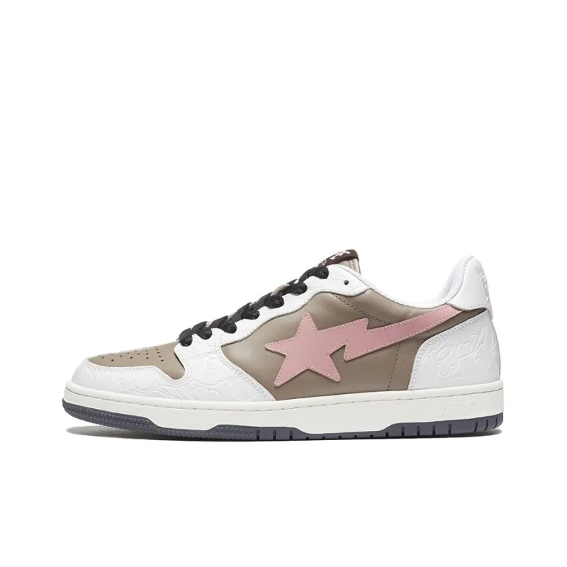 BAPE A BATHING APE Bape Court Sta Brown Pink-0
