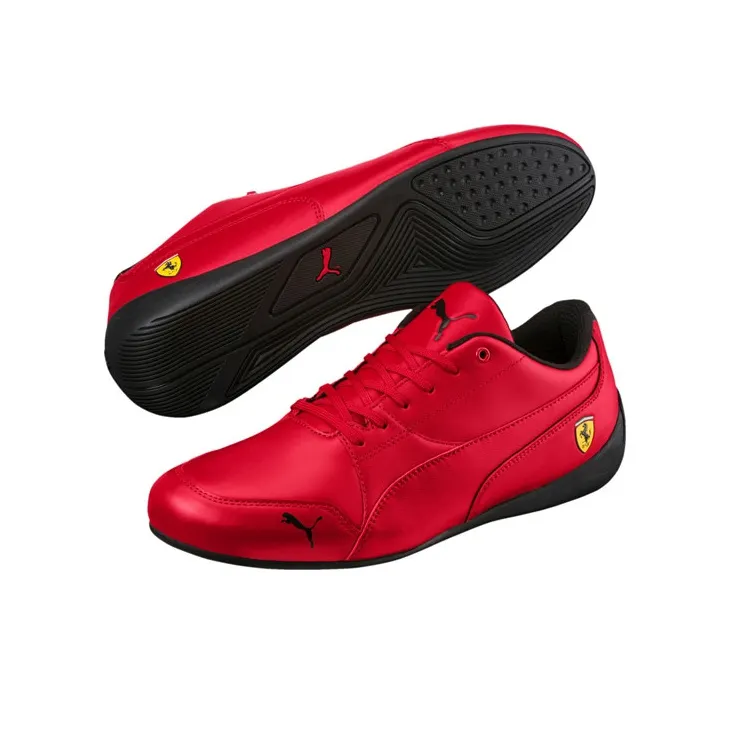 PUMA Ferrari Drift Cat 7 Running Shoes Men Low-Top Red/Black-2
