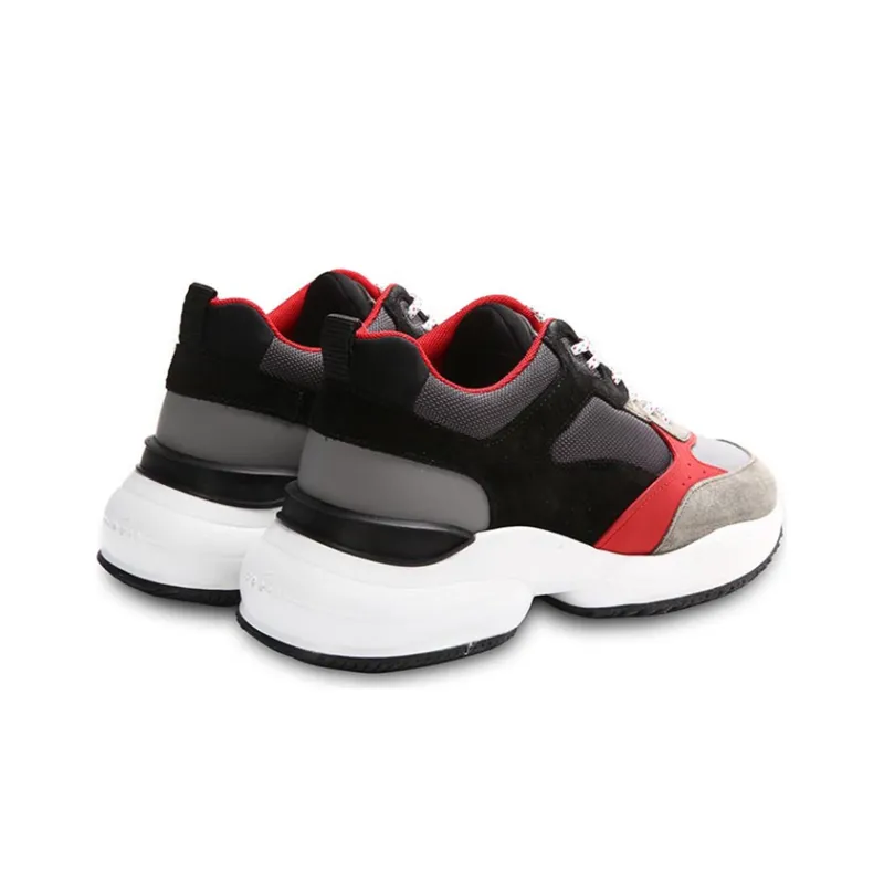 HOGAN Interaction Low-Top Casual Shoes Men's Black Gray-2