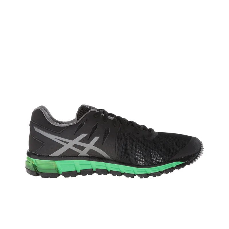 Asics Gel-Quantum 180 Running Shoes Men Low-Top Black/Green-1