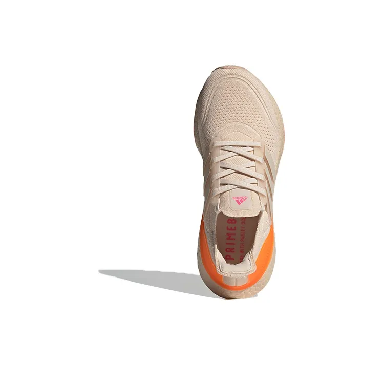 Adidas Ultra Boost 21 Halo Ivory Ultra Pop Women's-4