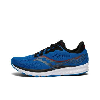 Saucony Ride Yutu 14 Cushioning Anti-Slip And Wear-Resistant Low-Top Running Shoes Men's Blue Black Standard M