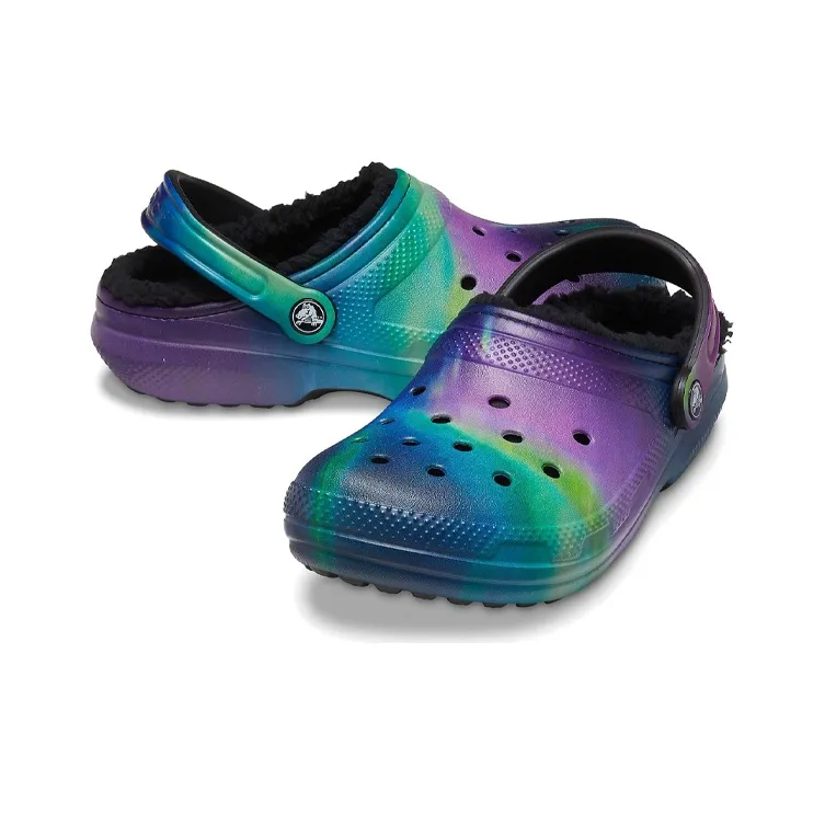 Crocs Classic Land Out Of This World Clogs 'Purple Turquoise'-3