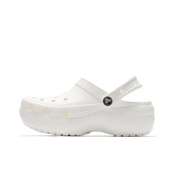 Crocs Classic Platform Clog White Women's
