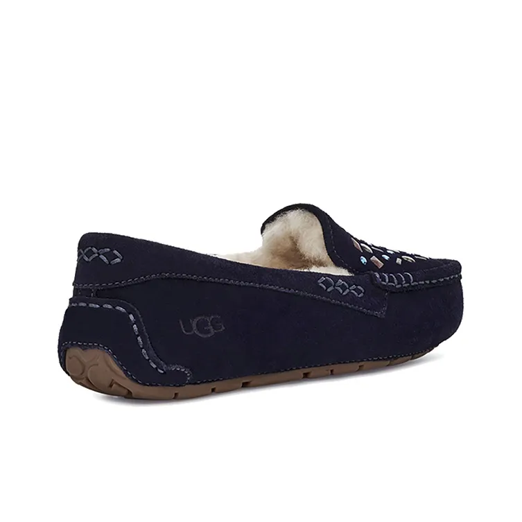 UGG Ansley Stud 2 Rivets Slip On Navy Women's-3