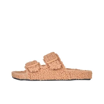 Balenciaga Mallorca Slide Slippers Women's Light Brown