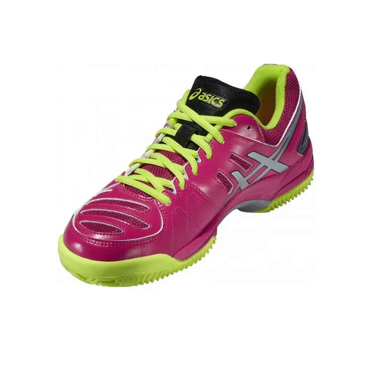 Asics Gel-Padel Pro 2 SG Anti-Slip Wear-Resistant Low-Top Running Shoes Women's Fuchsia-2