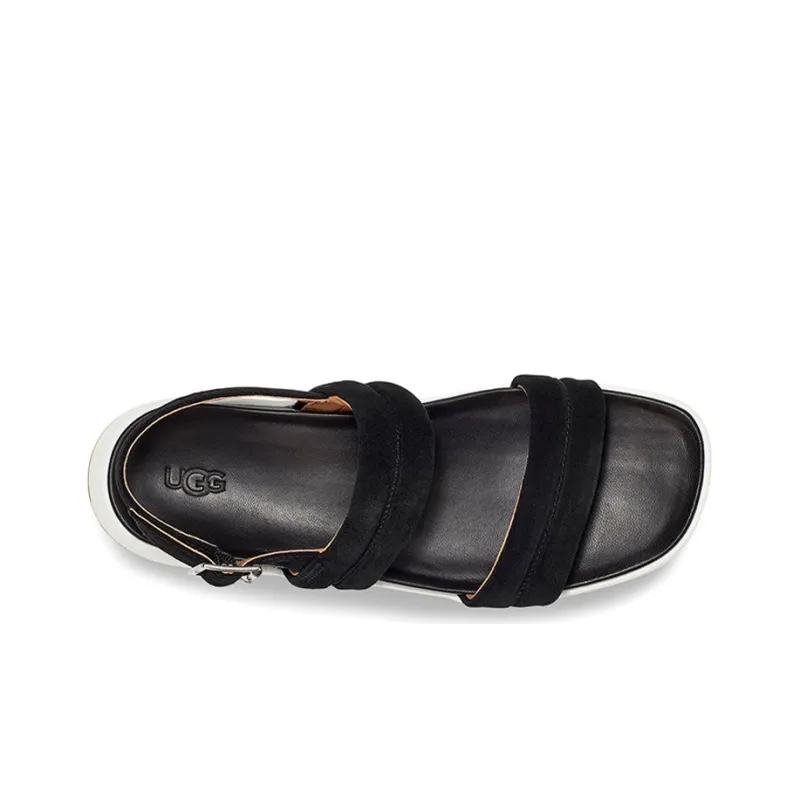 UGG Lynnden Outdoor Casual Open Toe Sports Sandals Black Women's-3