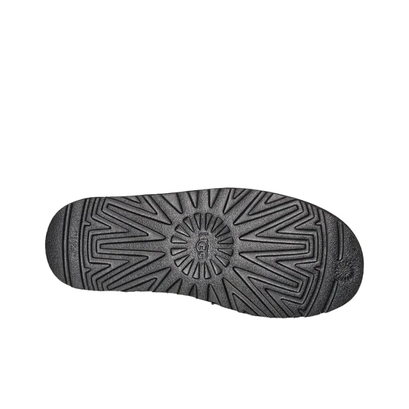UGG Tasman Slip On Fleece Lined Shoe Black-5