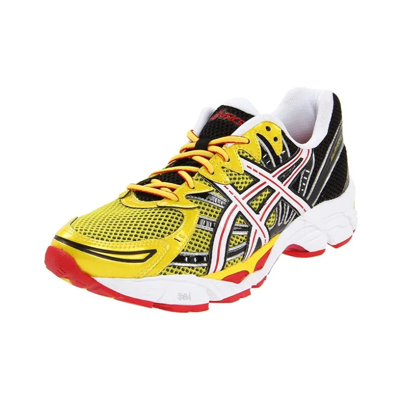 Asics Gel-phoenix 9 Wear-Resistant Low-Top Running Shoes Men's Yellow Black-2