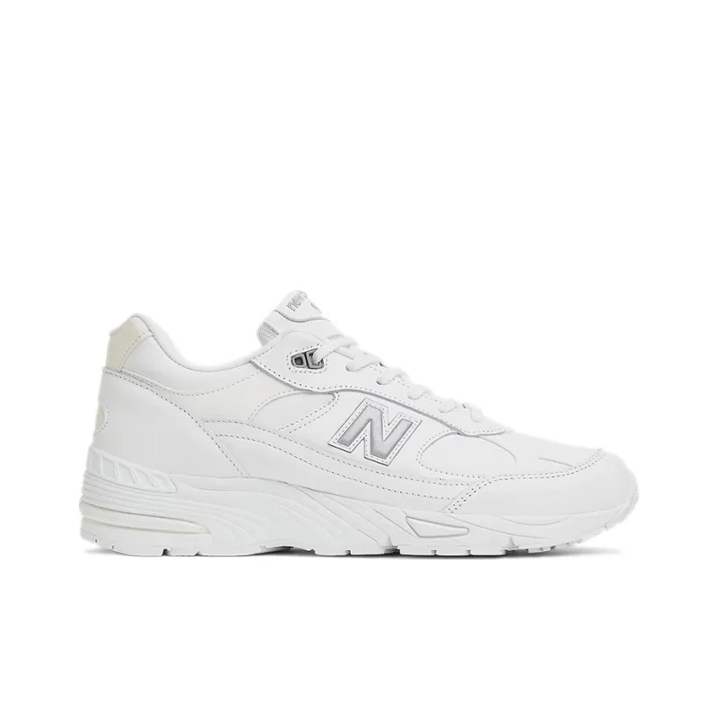 New Balance 991 MiUK White Grey-1
