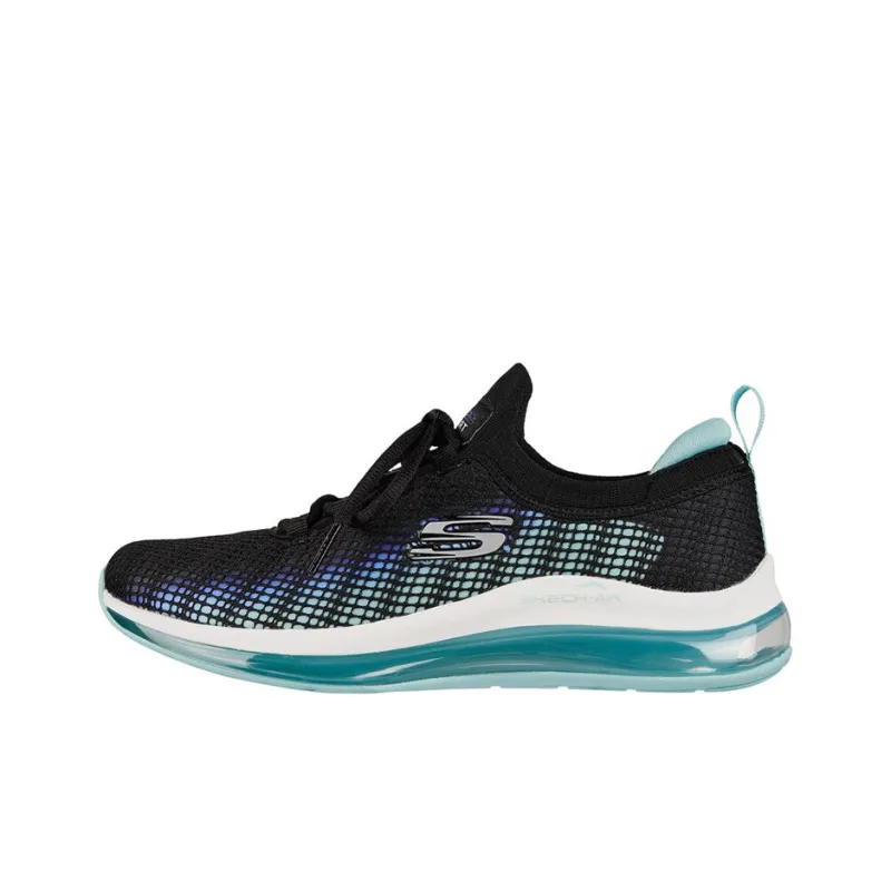 Skechers Skech-air Element 2.0 - Vivid Blush Cushioned Slip-Resistant Low-Top Casual Shoes Women's Black Blue-0