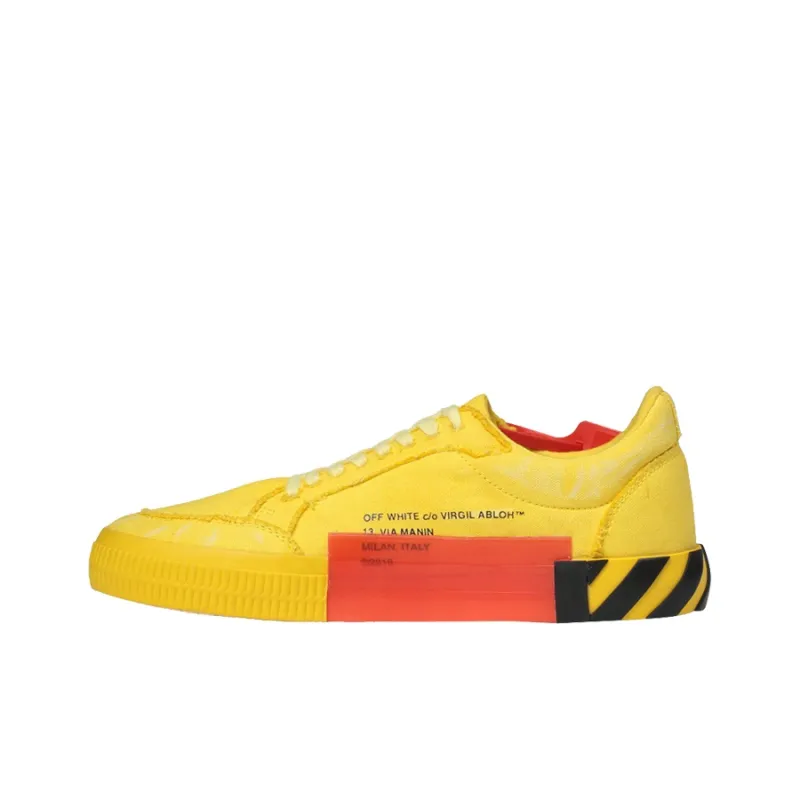 OFF WHITE Low Vulc Yellow SS20-1