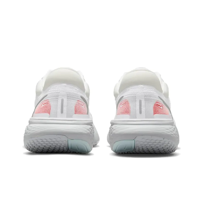 Nike ZoomX Invincible Run Flyknit White Pure Platinum Chile Red-4