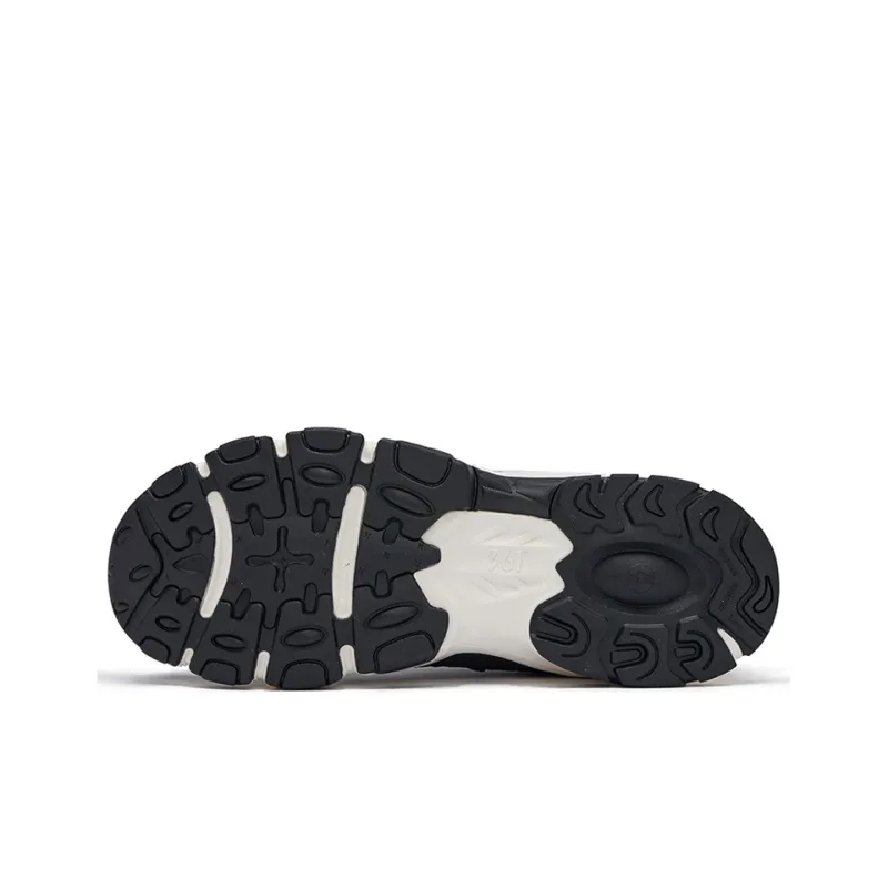 361° Series Of Reindeer Babirusa Abrasion Resistant Low Top Casual Shoes Men's Obsidian Black-4