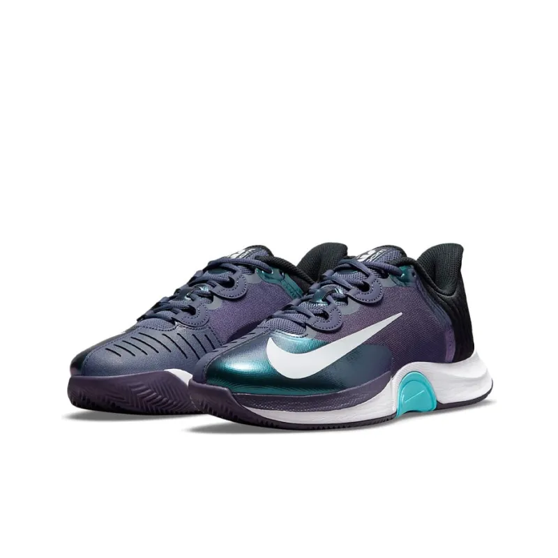 Nike Air Zoom GP Turbo Cushioning Anti-Slip And Wear-Resistant Low-Top Tennis Shoes Women's Black Purple Green-2