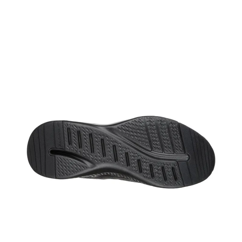 Skechers Solar Fuse Cushioned Anti-Slip Wear-Resistant Breathable Lightweight Low-Top Casual Running Shoes Men's Black-3