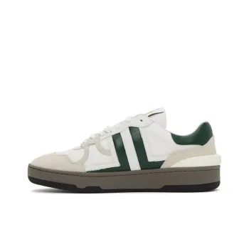 Lanvin Clay Low Top Stylish Skateboarding Shoes Women's White Green