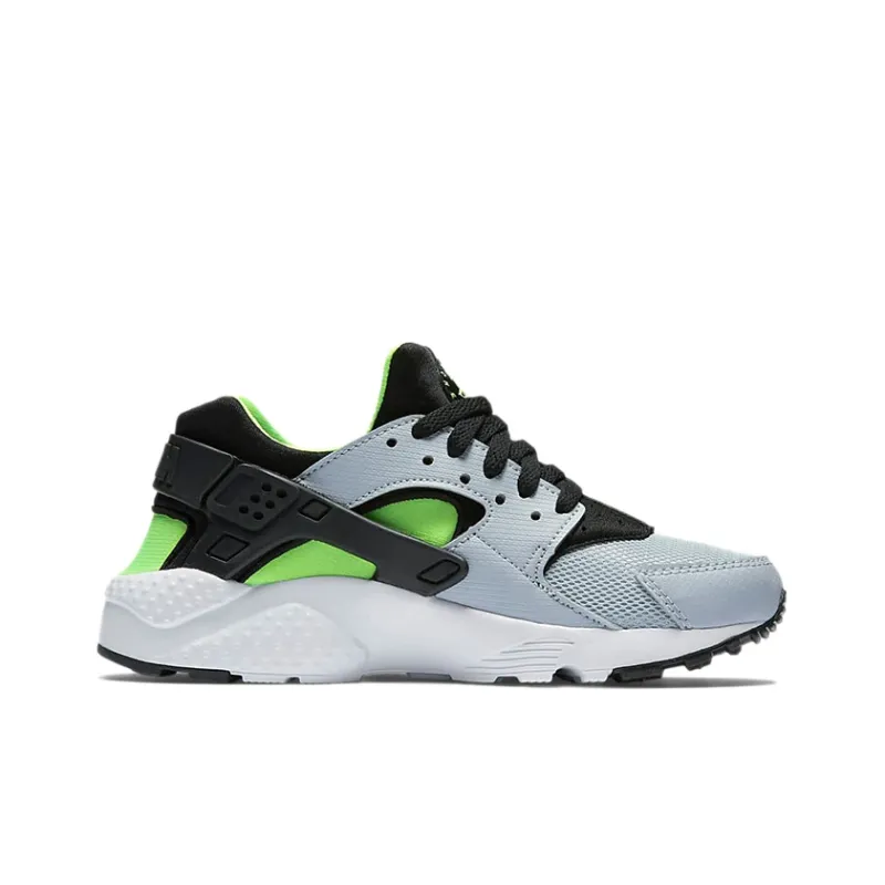 Nike Air Huarache Wolf Grey Electric Green GS-1