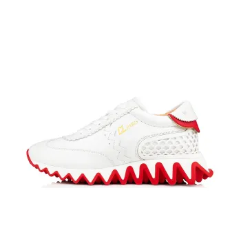 CL LUBOTING Cushioning, Slip Resistant, And Abrasion Resistant Low Top Athletic Shoes Women's White