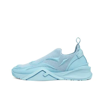 FENDI Cushioning Anti Slip And Wear Resistant Low Top Athletic Shoes Men's Blue