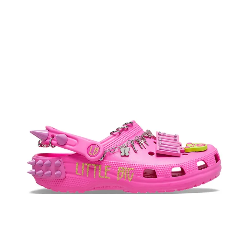 Crocs X LittleBig Classic Clog Sandals 'Pink'-1