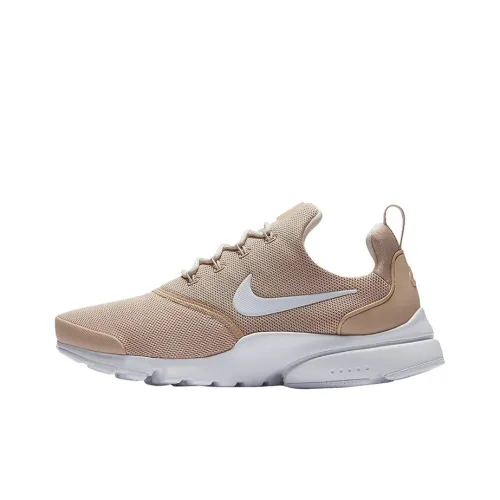 Nike Presto Fly Casual Shoes Women's Low-Top Light Yellow/White