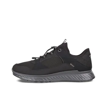 Ecco Wear Resistant Low Top Running Shoes Men's Black