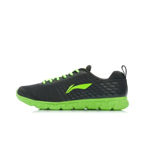 LINING Arc Running Shoes Men Low-Top Black/Green