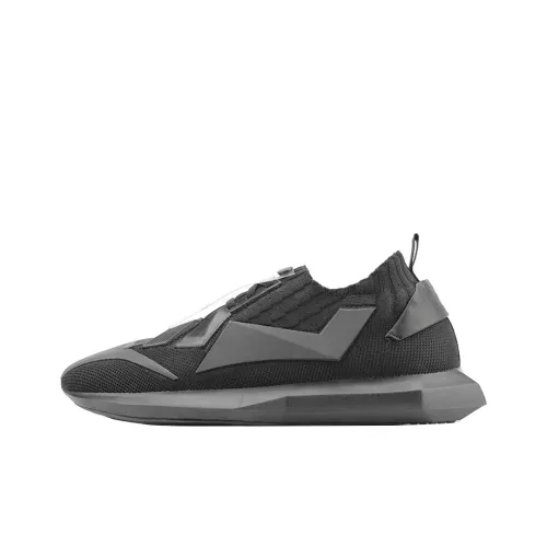 NORVINCY Casual Shoes Unisex Low-Top Black