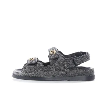 CHANEL One Strap Sandals Women's