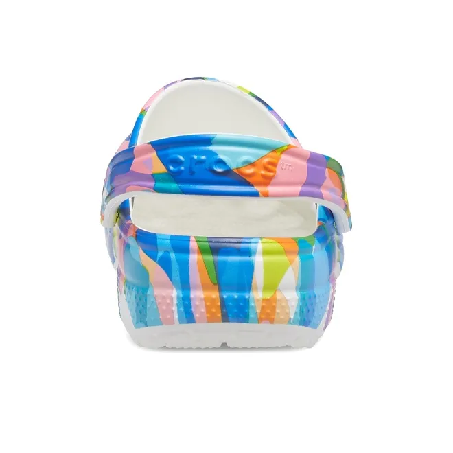 Crocs Classic Bubble Block Clogs 'Blue Multi'-5