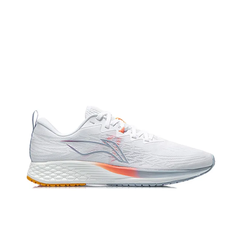 LiNing Red Hare 4 Cushioning Anti Slip Wear Resistant Breathability Low Top Light Foam Running Shoes Men's Aurora Blue-1