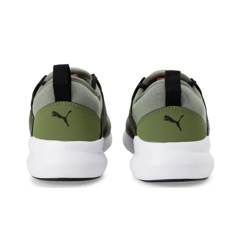 PUMA Pronto Running Shoes Men Low-Top Green/White-3