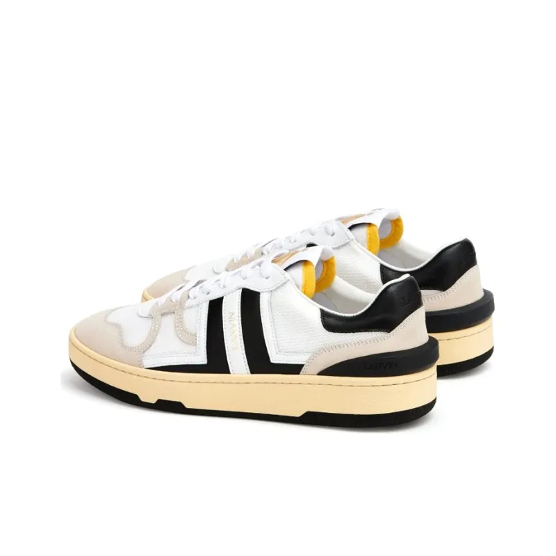 Lanvin Panelled Low-top Sneakers-3