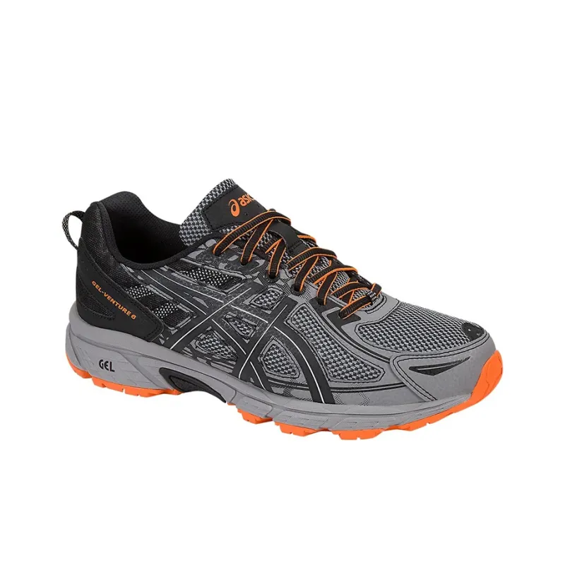 Asics Gel Venture 6 4E Wide 'Grey Black'-2