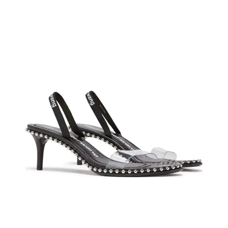 Alexander Wang One Strap Sandals Women's Black-2